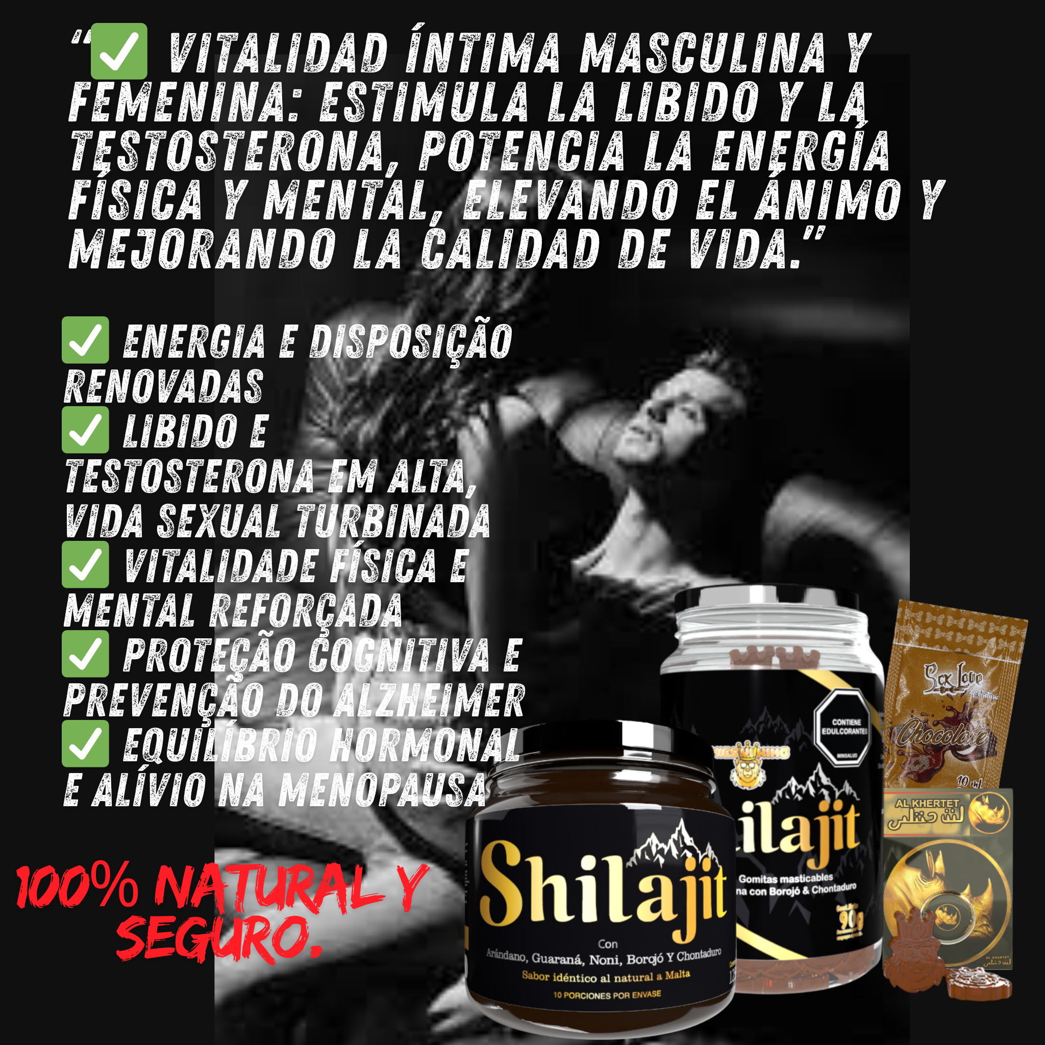 ✅LLÉVATE TRES PRODUCTOS GRATIS ✅        Combo Shilajit Original – Energia, Vitalidade e Prazer em um só produto!                        🔥 Promoção Exclusiva e por Tempo Limitado!
